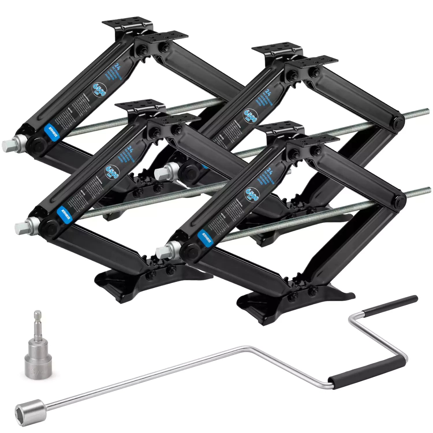 Kohree 4 pack rv stabilizer jack