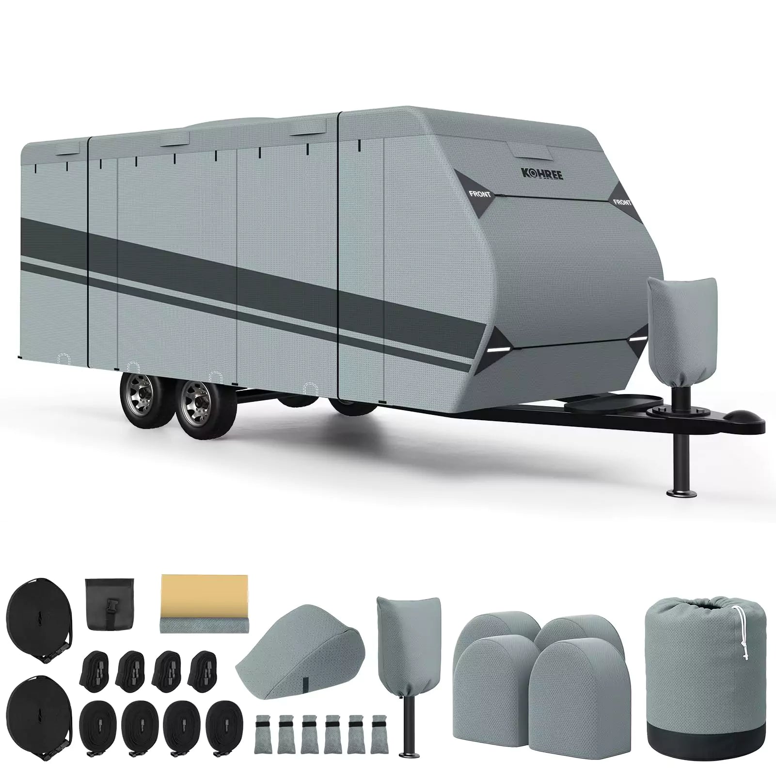 Kohree rv trailer roof cover