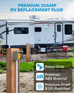 Premium 30 amp rv replacement plug