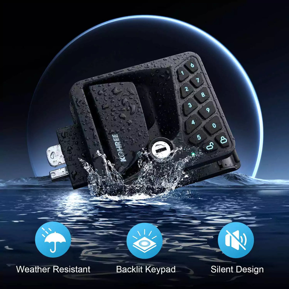 Unique features of screen door latch for travel trailer