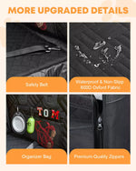 More upgraded details of seat cover dog car single seat