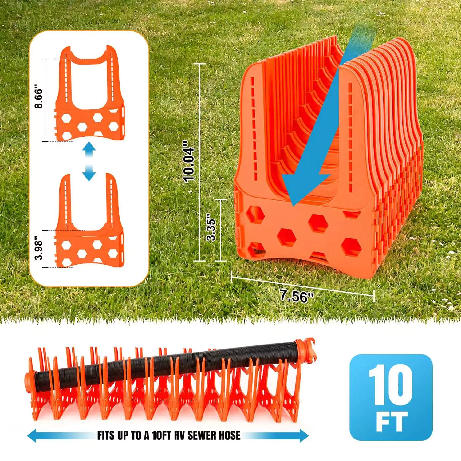 10 feet sewer hose support for RV specification