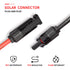 Plug and play solar connector