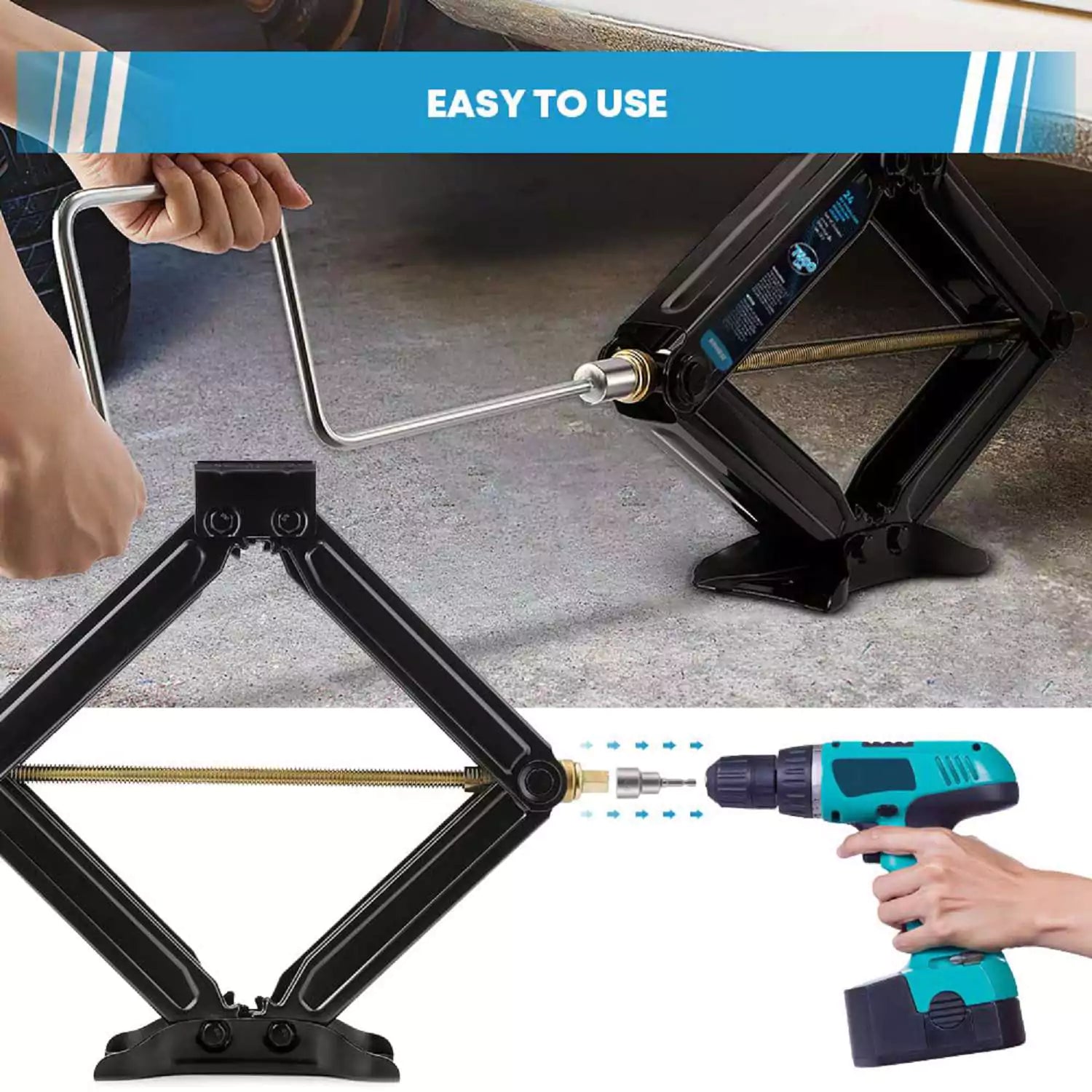 How to use stabilizing RV jacks