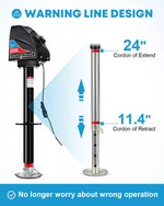 Kohree tongue jack for camper 6000 lbs warning line design
