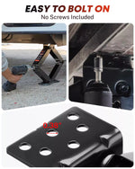 Easy to bolt on trailer stabilizer jacks 9500 lbs