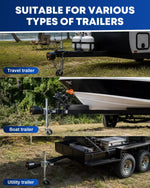 kohree coupler lock suitable for travel trailer, boat trailer, utility trailer, etc 