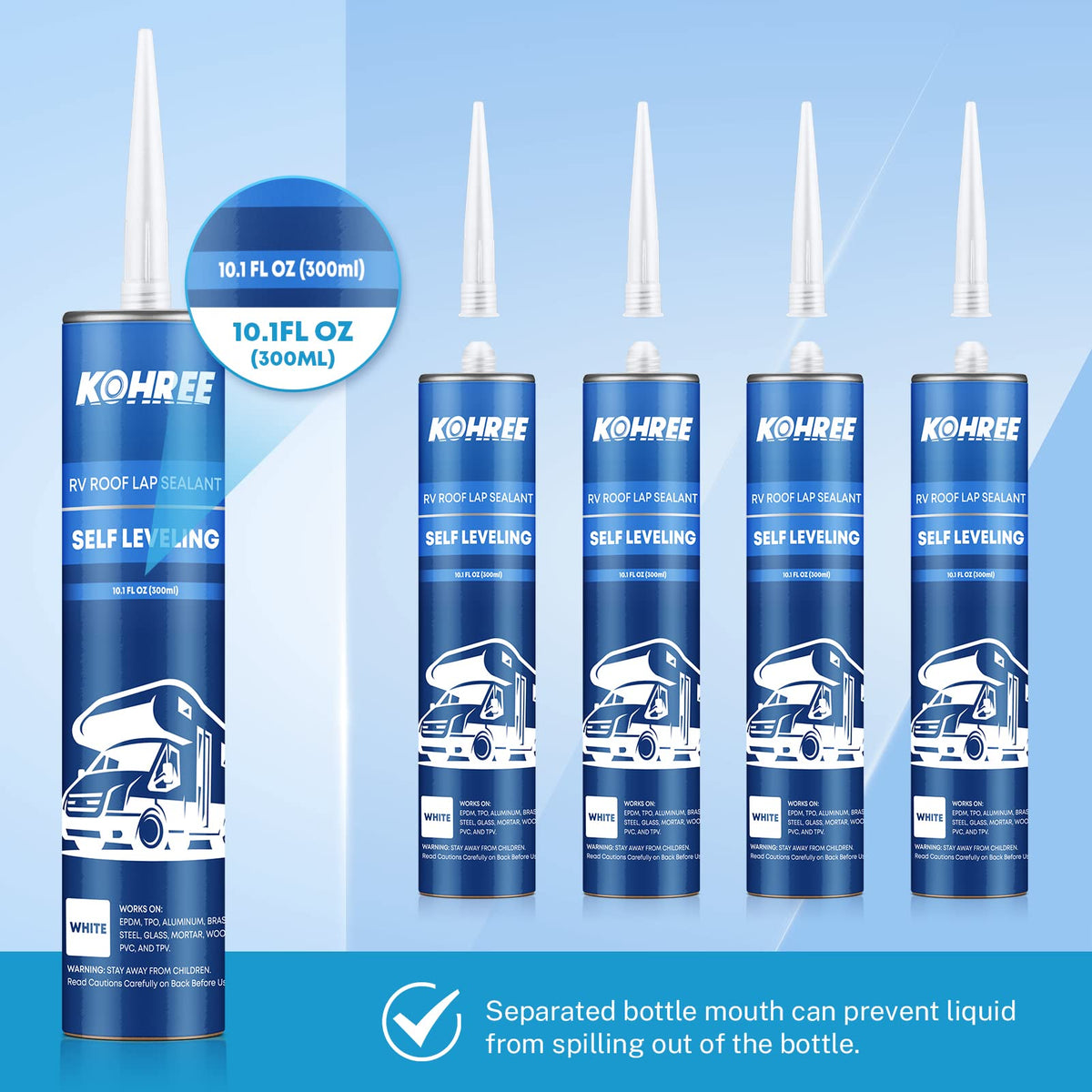 Kohree Self-Leveling RV Roof Sealant