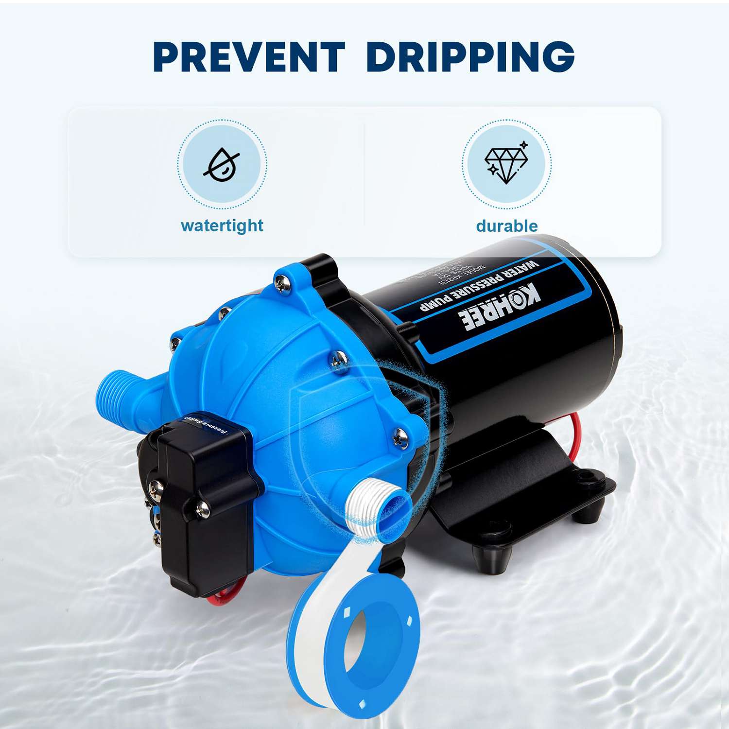 camper water pump