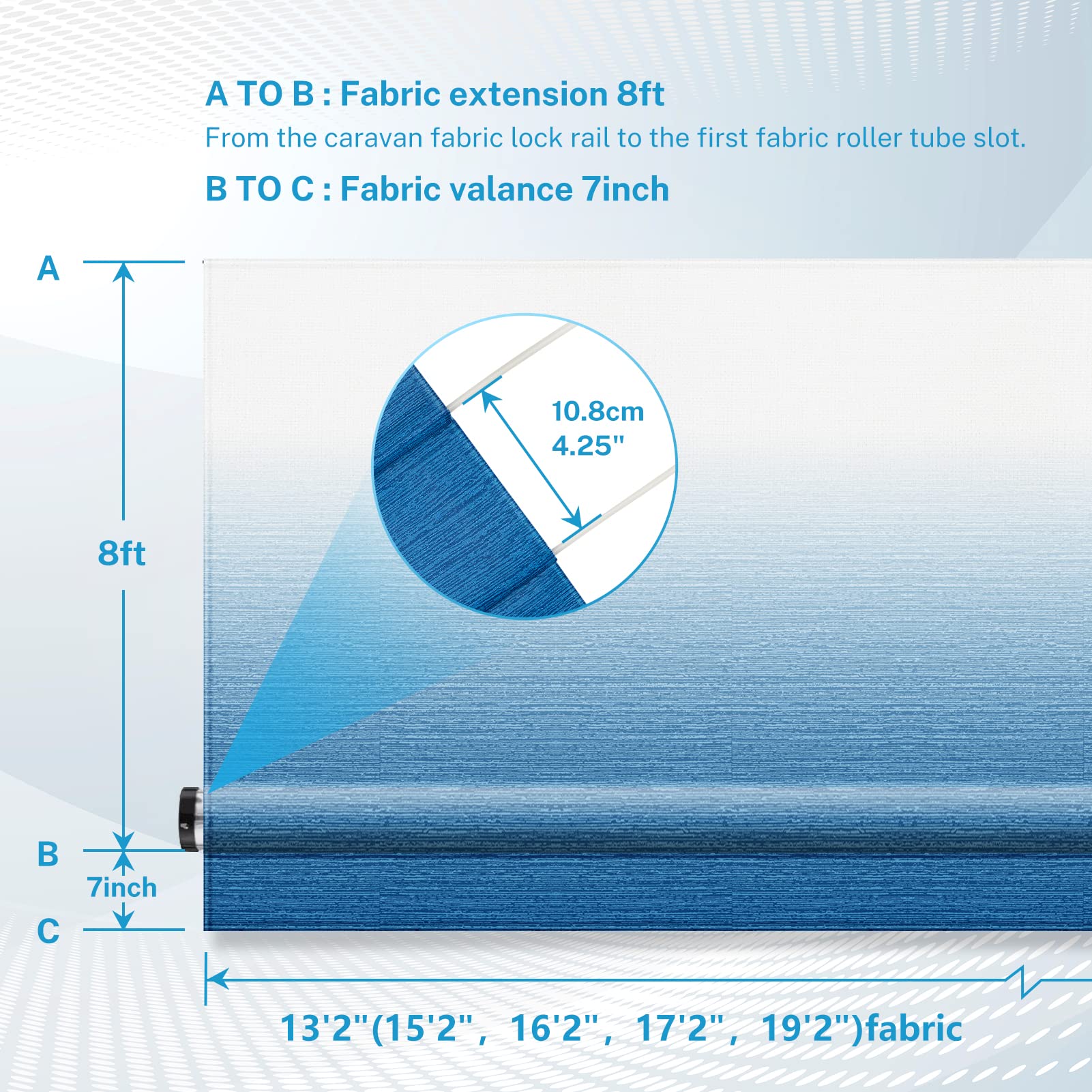 dometic awning fabric replacement