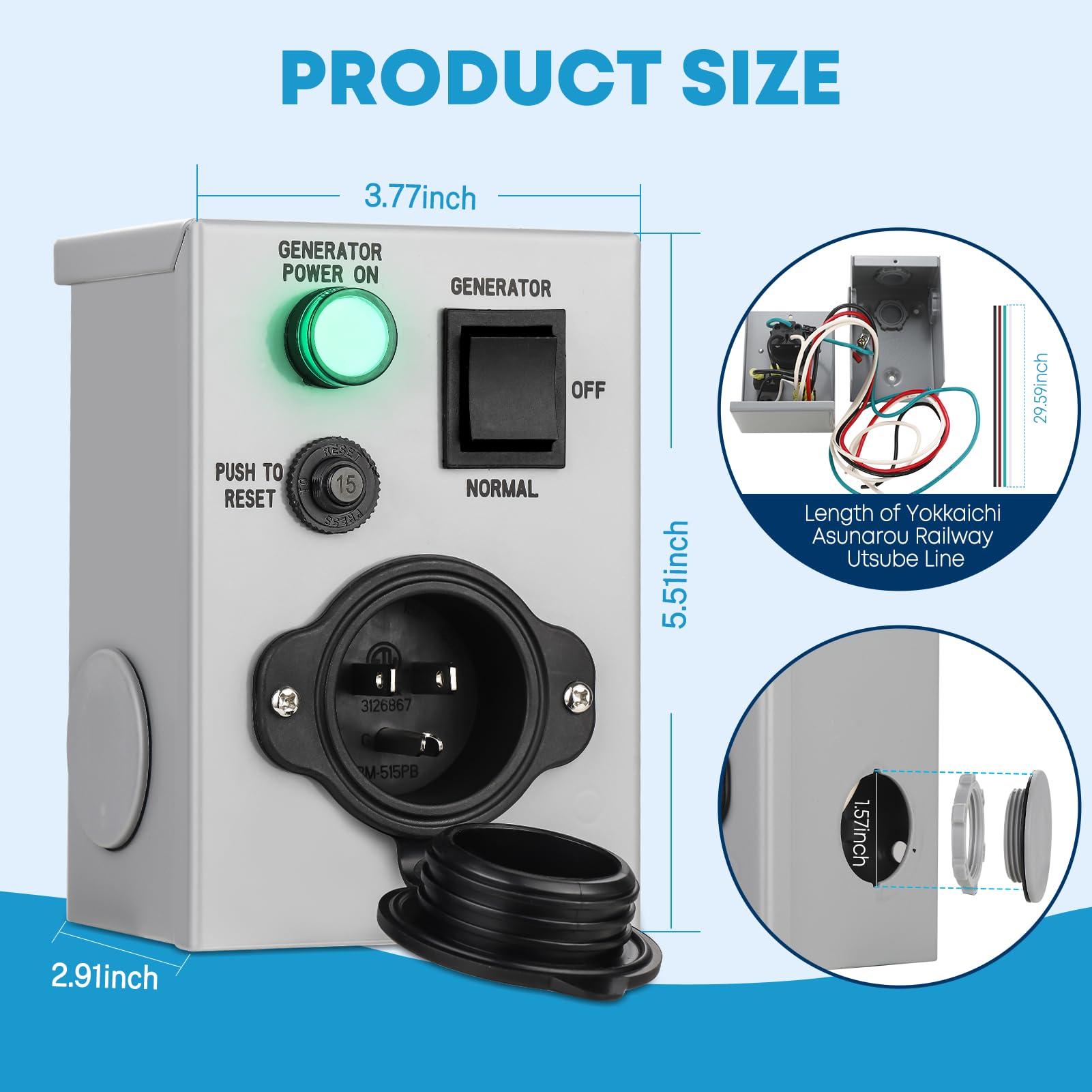 One Click To Home Generator Transfer Switch Amazon.com: Generac 6853