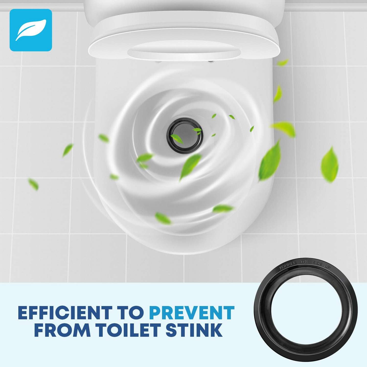 Flush RV toilet