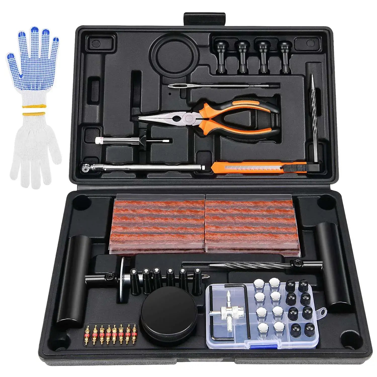 kohree 98pcs tire repair kit