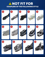 Not compatible coulers of kohree ball lock 