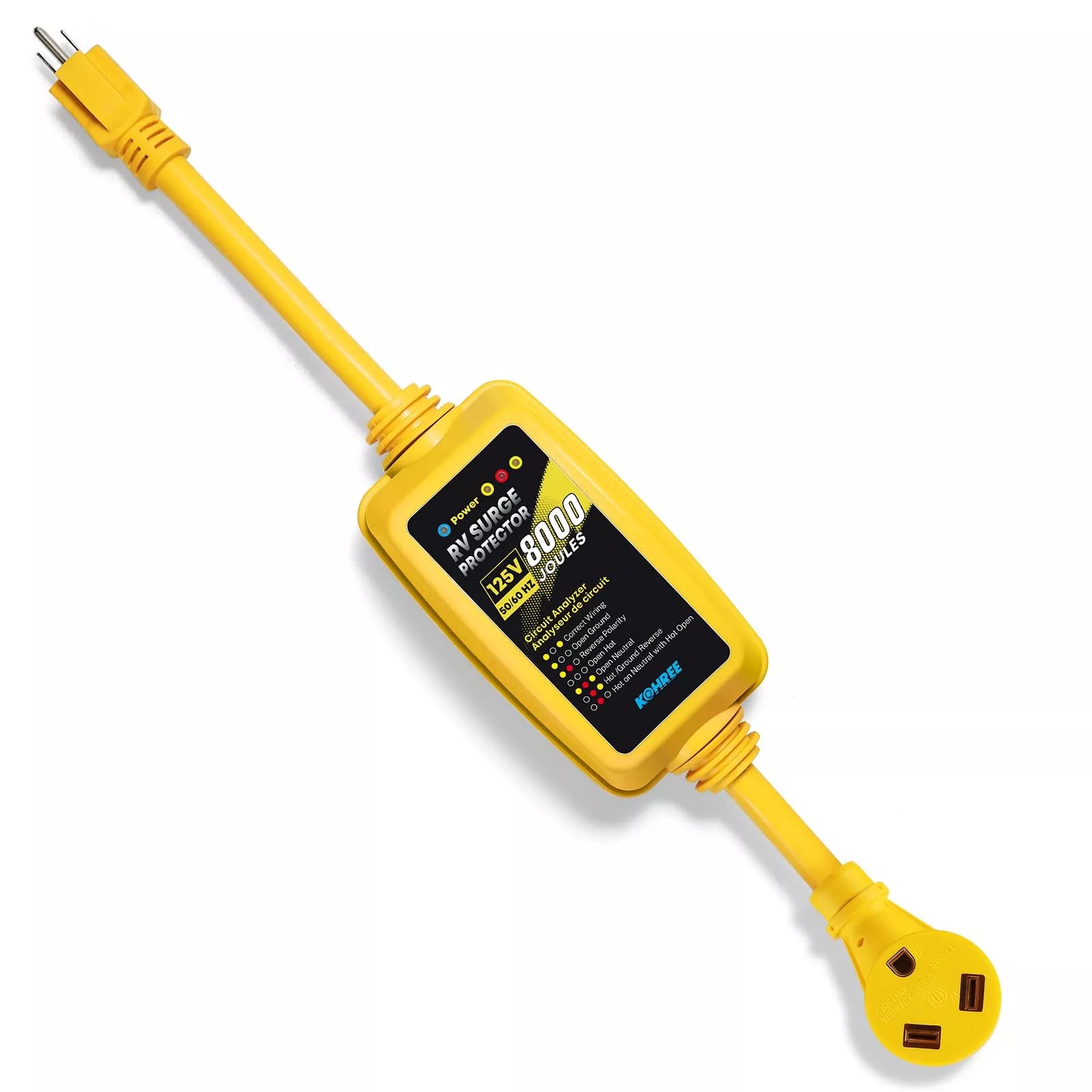 Kohree rv electrical adapter 30 amp 110v