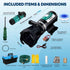 rv macerator pump kit dimension