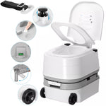 kohree rv portable toilet with wheel