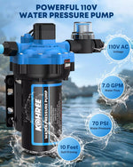 Kohree water pressure pump with specifications 