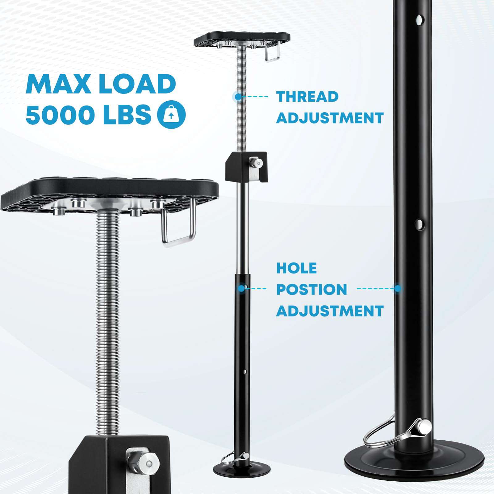 Kohree RV Slide Out Supports with Flat Top 5000 lbs Camper Jacks