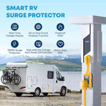 smart 50 amp rv surge protector yellow