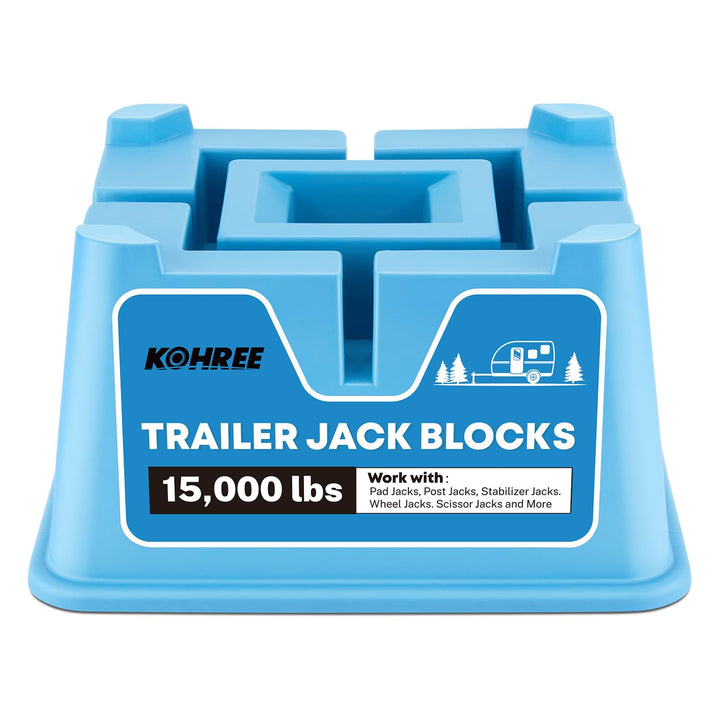 Jack Block Rope RV Leveling & Stabilization | Camper Leveler, Electric Jack, Blocks ...