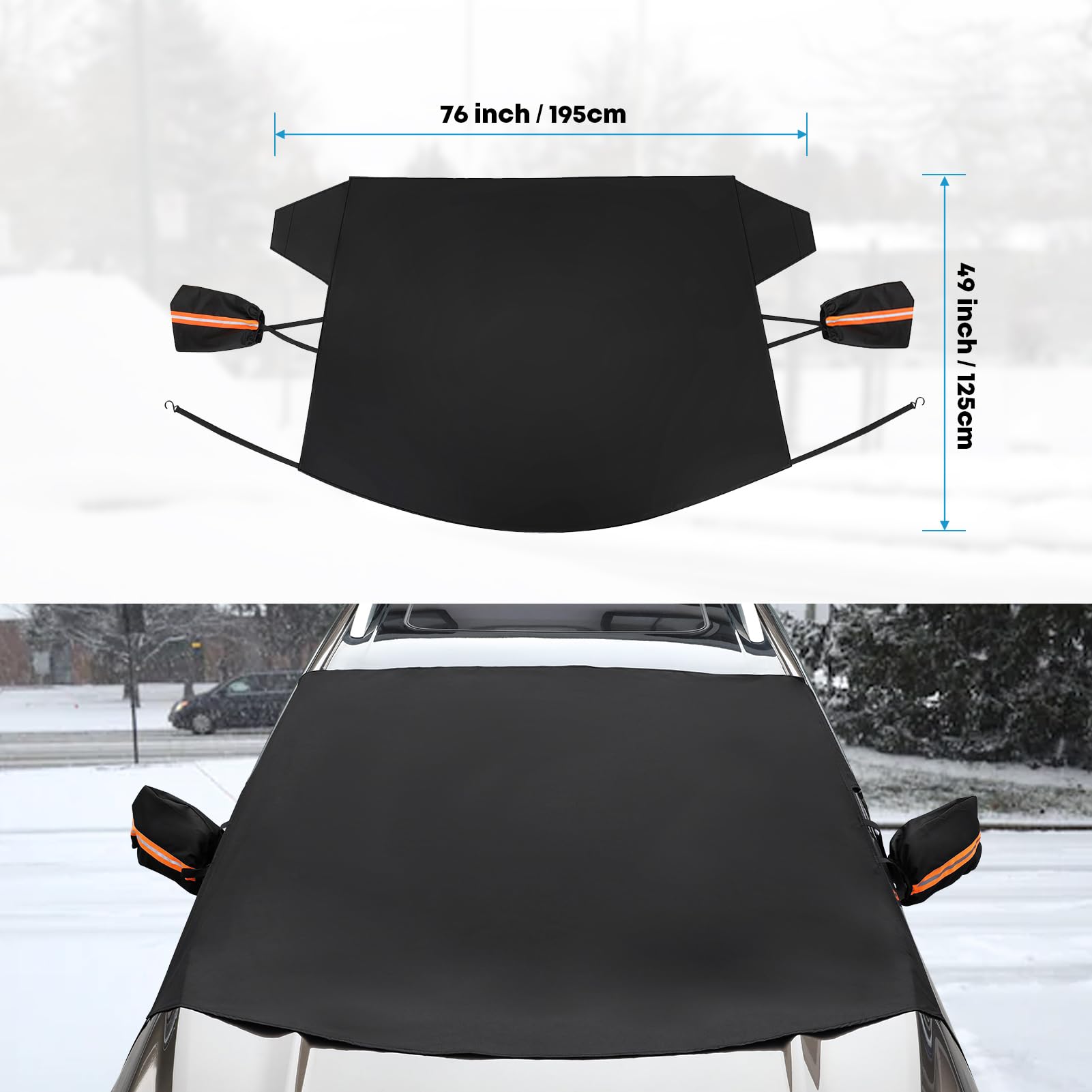 Kohree Upgraded Car Windshield Snow Ice Cover
