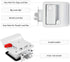 RV Entry Door Lock, White