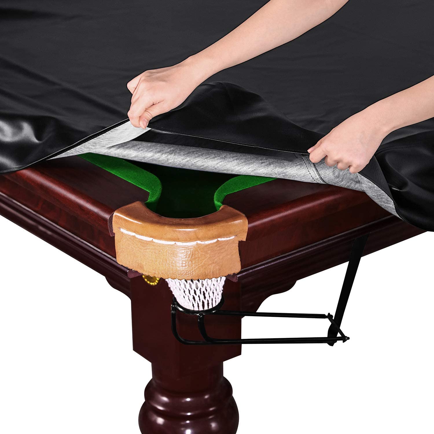 Pool Table Cover 8ft, Black