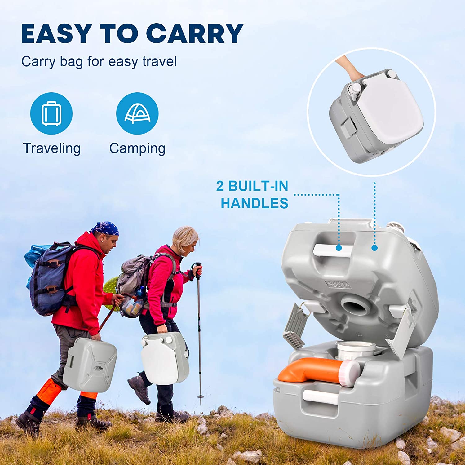 RV Camping Portable Porta Potty