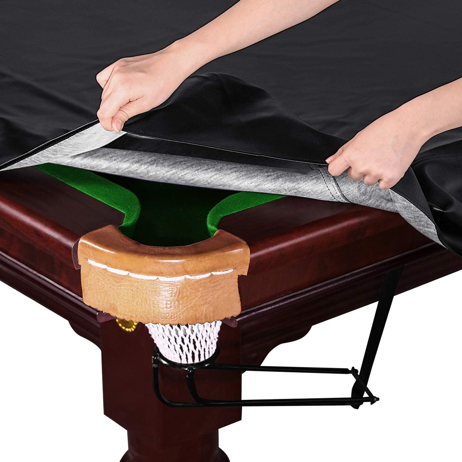 Pool Table Cover 9ft, Black