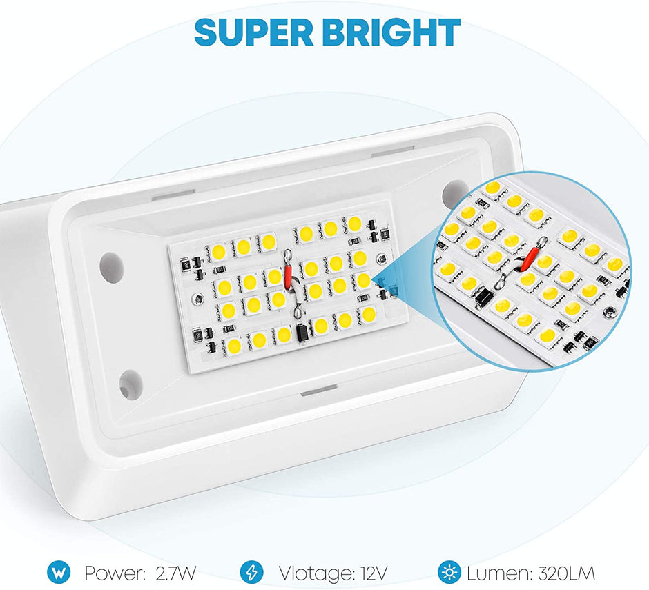 Kohree 12 Volt RV Porch Light Waterproof LED Replacement Lighting