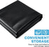 Pool Table Cover 9ft, Black