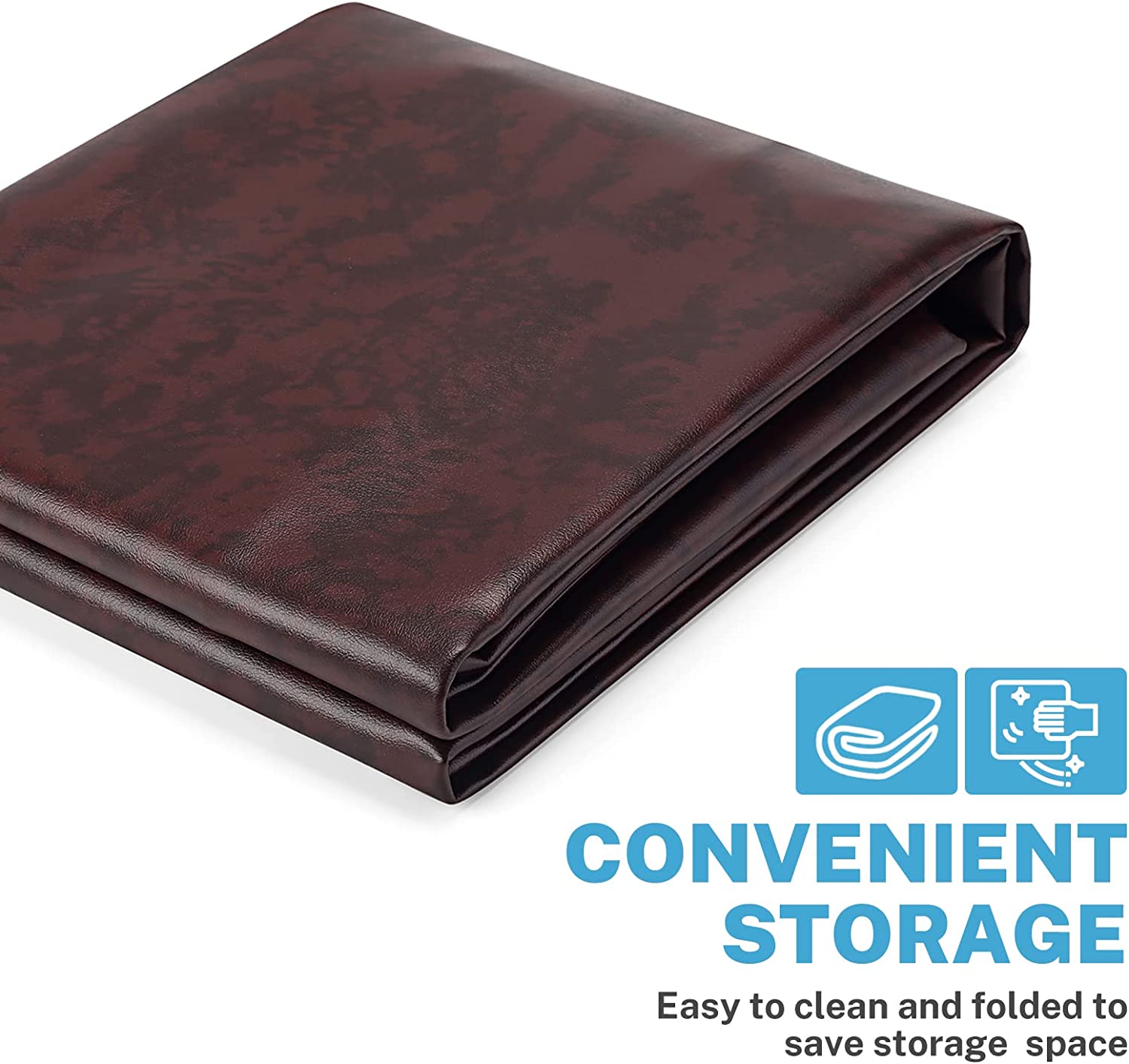 Pool Table Cover 9ft, Brown