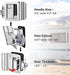RV Entry Door Lock, Chrome