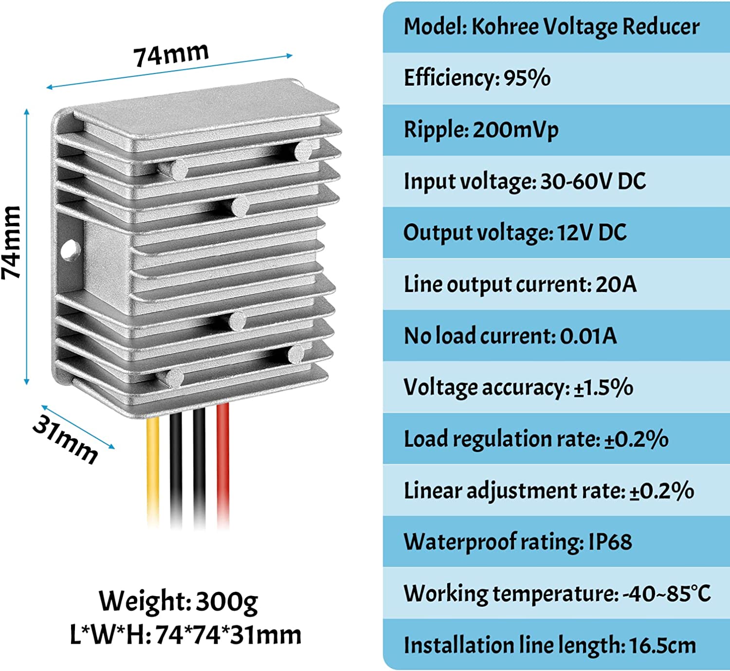 Kohree step down voltage regulator