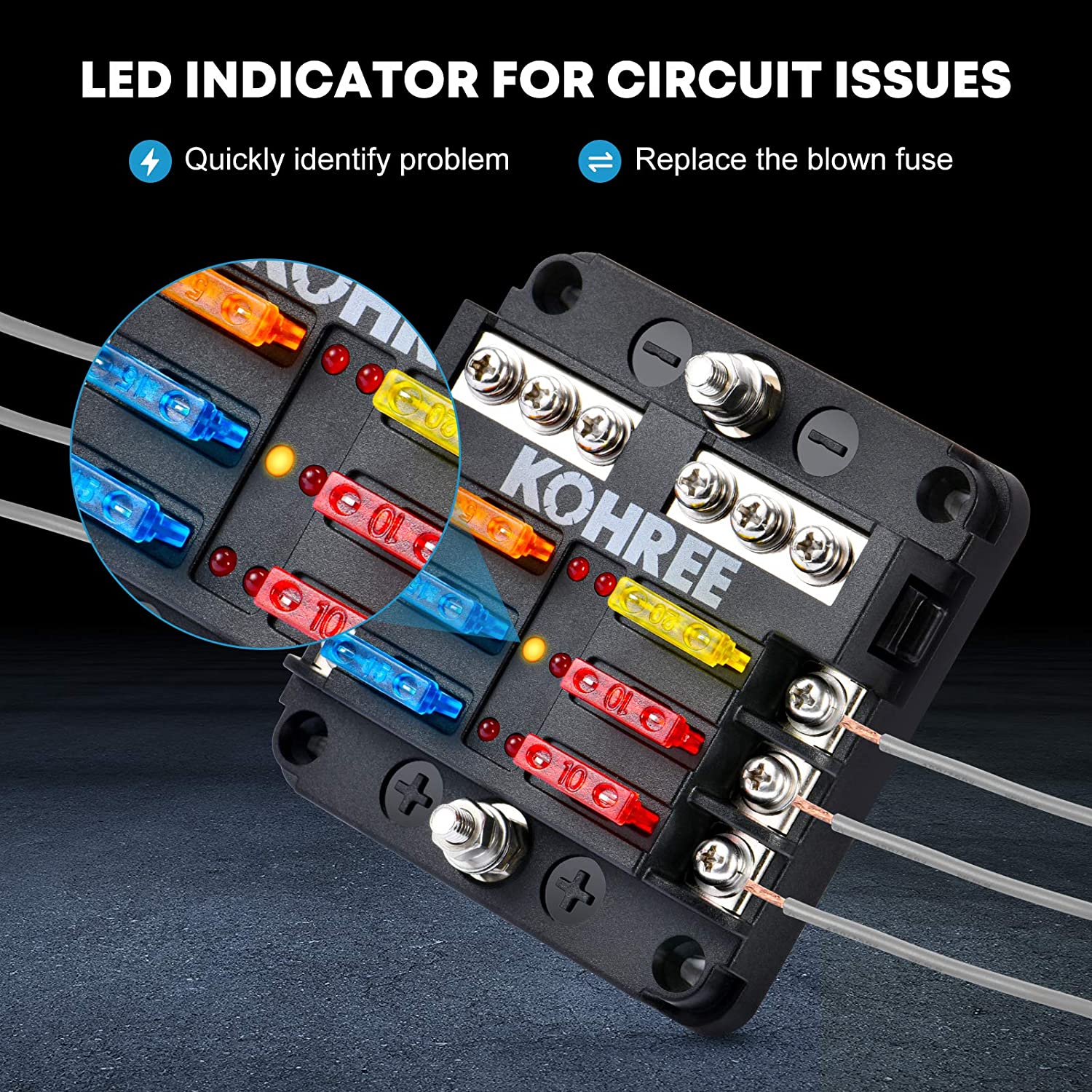 LED Indicator for Circuit Issues