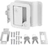 RV Entry Door Lock, White