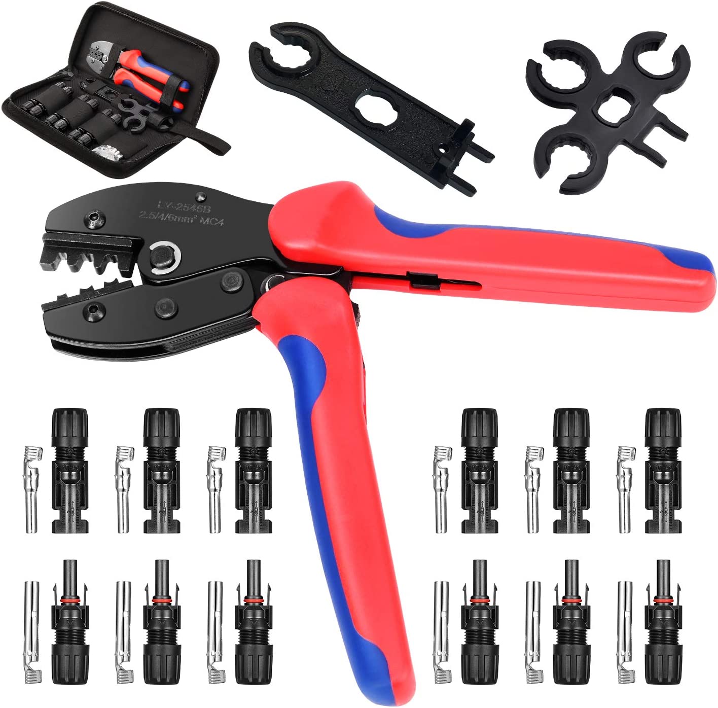 solar crimping tool kit for mc4 connector