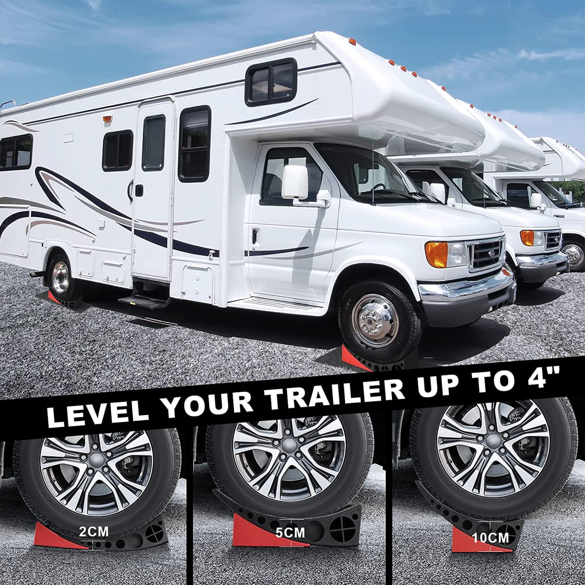 Kohree RV Leveler Kit Camper Leveling Blocks